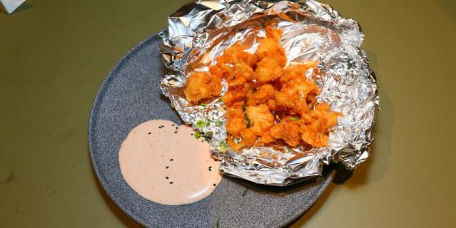 Цветная капуста в пряной хрустящей корочке.