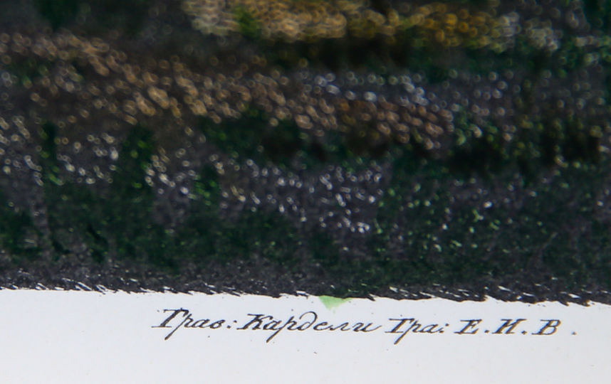 Баталист на Тверском расцвечивает гравюры. Фото Василий Кузьмичёнок