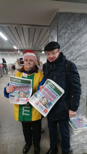 Эльф Валентина. Станция метро Тушинская. Фото Анатолий Делемень, "Metro"
