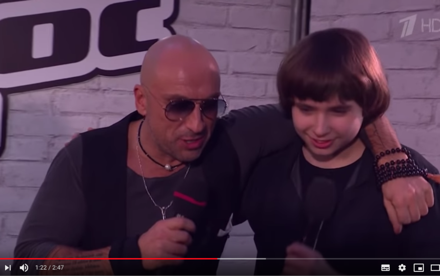 Дмитрий Нагиев на проекте "Голос. Дети". Фото скриншот с официального канала проекта "Голос. Дети" на YouTube