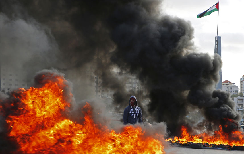 Лидер ХАМАС Исмаил Хания призвал палестинцев к новому восстанию. Фото AFP
