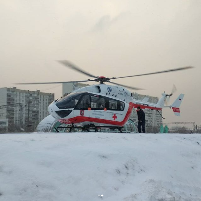 Кадр с места инцидента. Фото Instaram @bars220