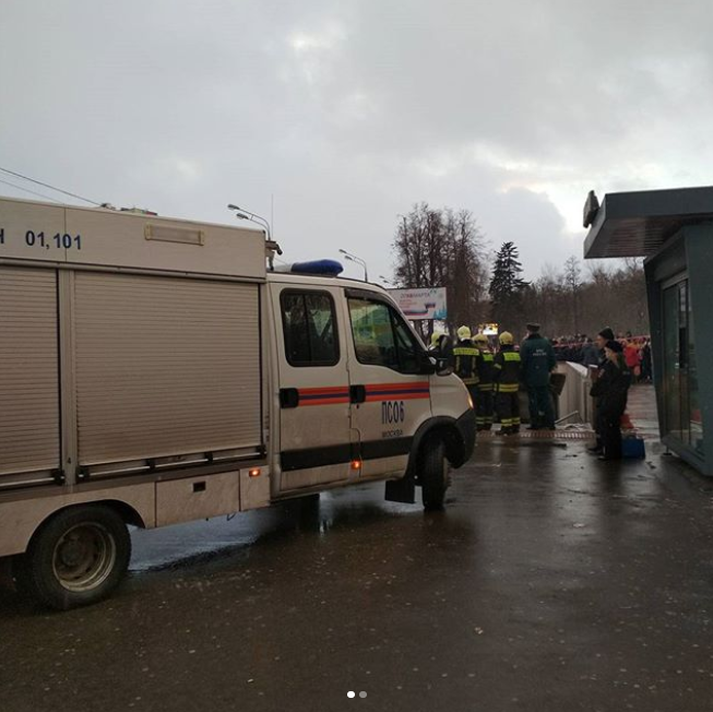 Кадр с места инцидента. Фото Instaram @bars220