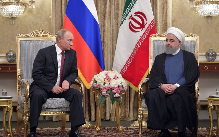 Владимир Путин прибыл в Тегеран