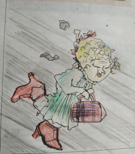 У меня из карты новой Москвы получилась модная Московская бабуля на каблуках, которая пытается перебежать дорогу на красный свет. Фото Александра Крякова.