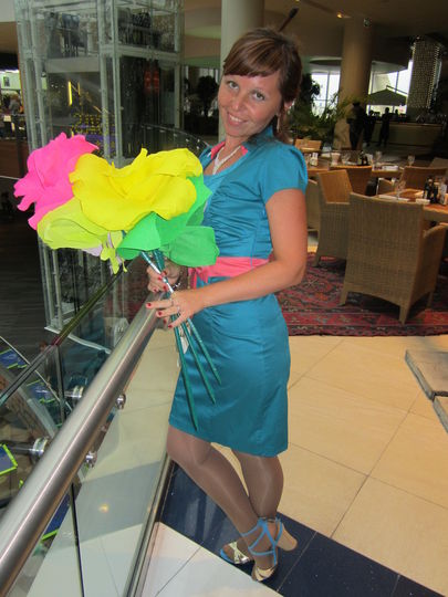 Мое счастливое платье, в нем я чувствую себя на высоте куда бы не пошла в нем). Фото Ольга Андронова