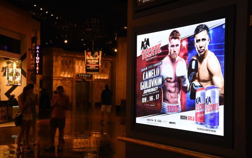 Сауль Альварес перед боем с Геннадием Головкиным. Фото AFP