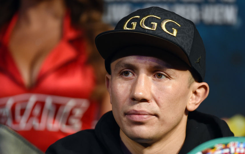 Геннадий Головкин перед боем с Саулем Альваресом. Фото AFP