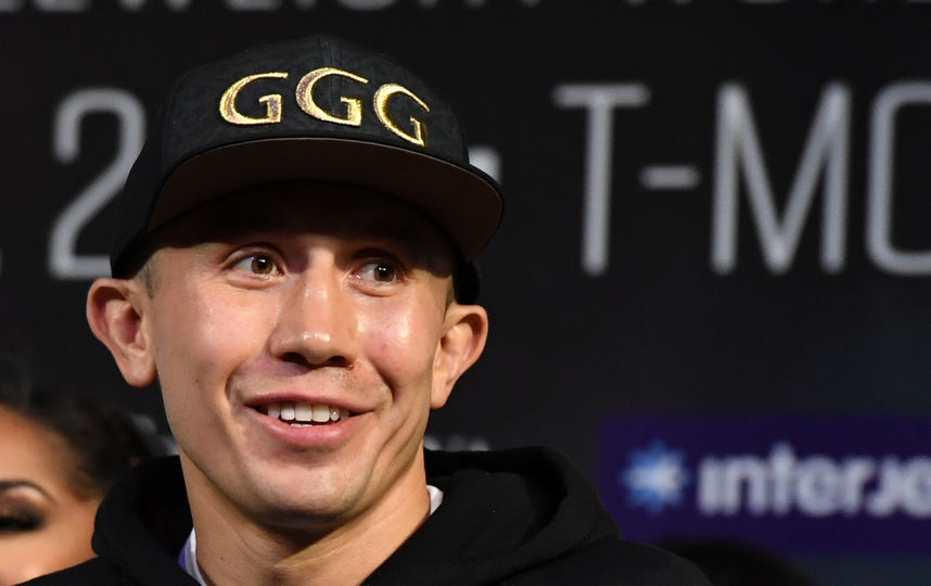 Геннадий Головкин перед боем с Саулем Альваресом. Фото AFP