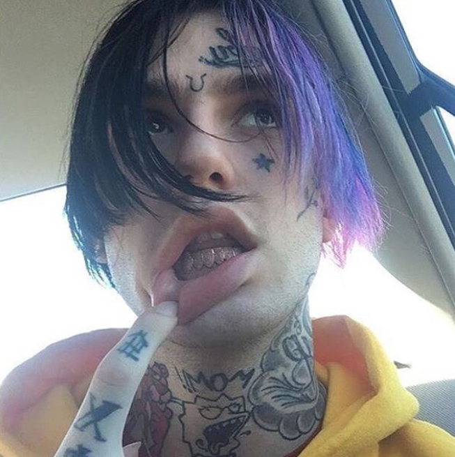 рэпер Lil Peep. Фото Instagram @lilpeep