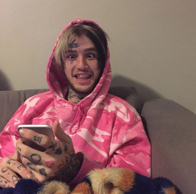 рэпер Lil Peep. Фото Instagram @lilpeep