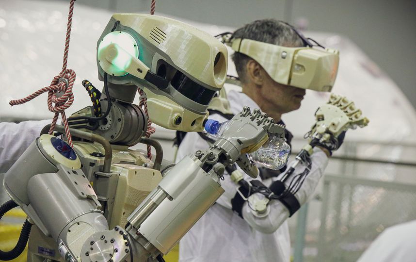 Робот "Фёдор". Фото AFP