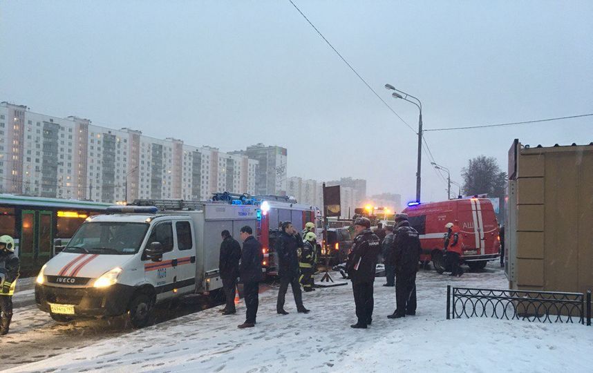 Место происшествия. Фото Василий Кузьмичёнок