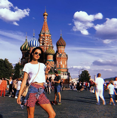 Алессандра Амбросио в Москве. Фото www.instagram.com/alessandraambrosio