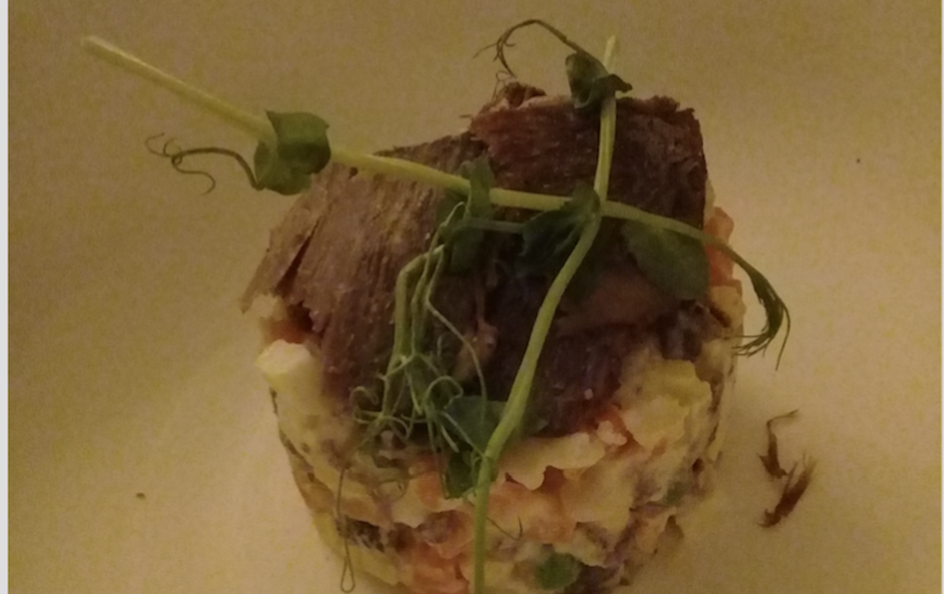 Оливье с грудинкой. Фото Мария Позина, "Metro"