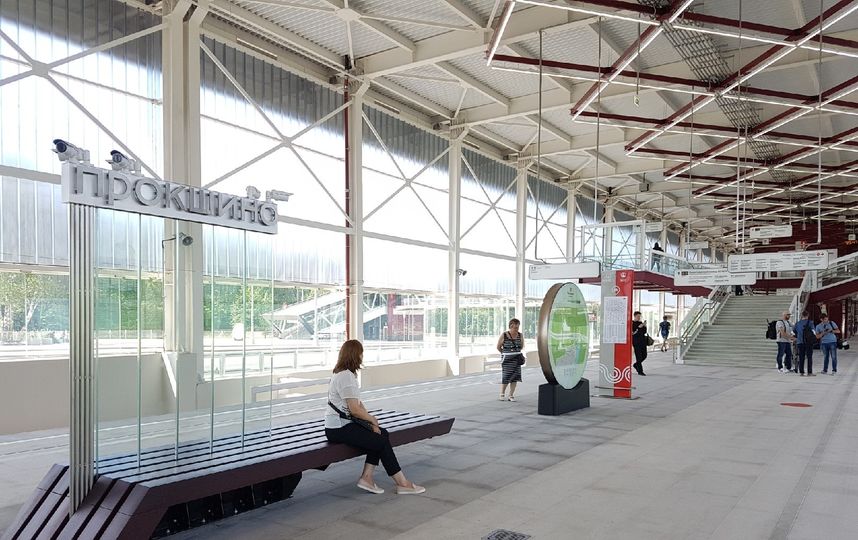 Станция метро "Прокшино". Фото Василий Кузьмичёнок