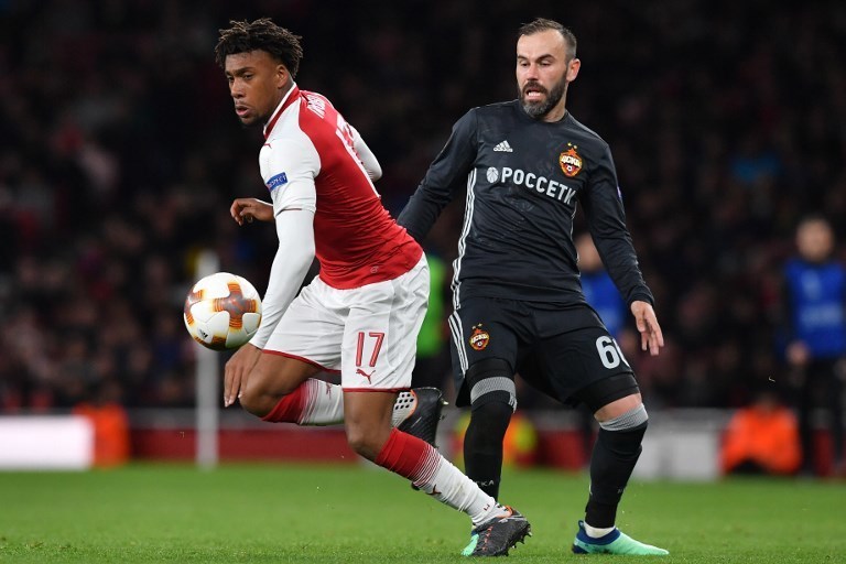 Матч "Арсенал" - ЦСКА в Лондоне. Фото AFP