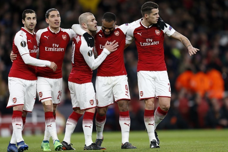 Лондонский футбольный клуб "Арсенал". Фото AFP