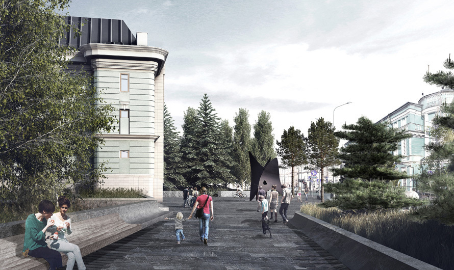 Проход от метро к музею станет уютней. Фото mos.ru