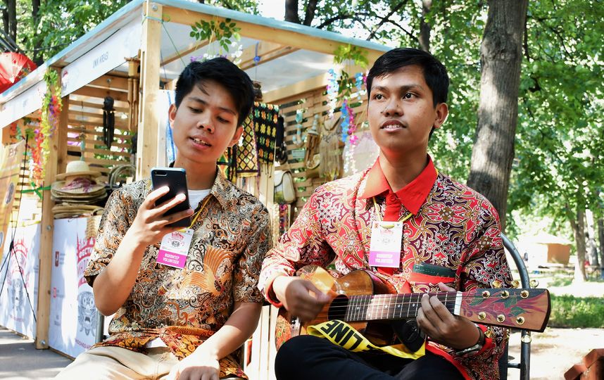 С 3 по 5 августа в парке "Красная Пресня" в Москве проходит уже третий Фестиваль Индонезии. Фото Предоставлено организаторами