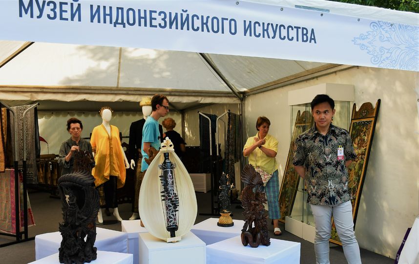 С 3 по 5 августа в парке "Красная Пресня" в Москве проходит уже третий Фестиваль Индонезии. Фото Предоставлено организаторами