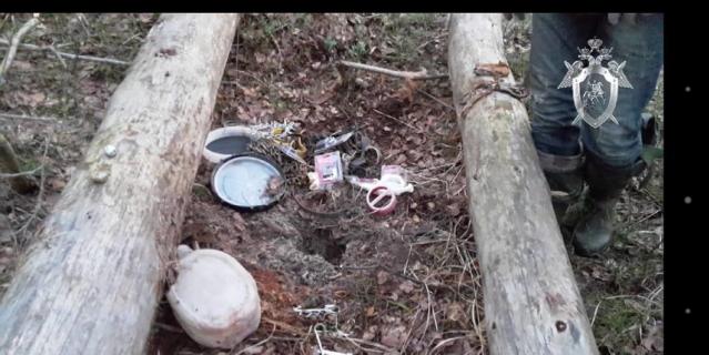 Фото с места обнаружения тела.