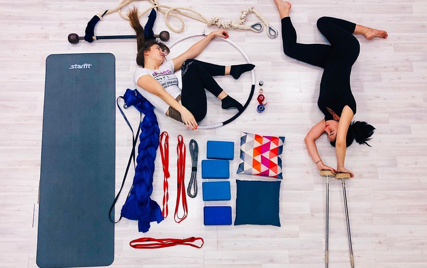 Студия растяжки и воздушной гимнастики показала сложные элементы в новой плоскости. Фото скриншот instagram @dancecircus