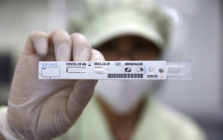 Тест на коронавирус. Фото Getty