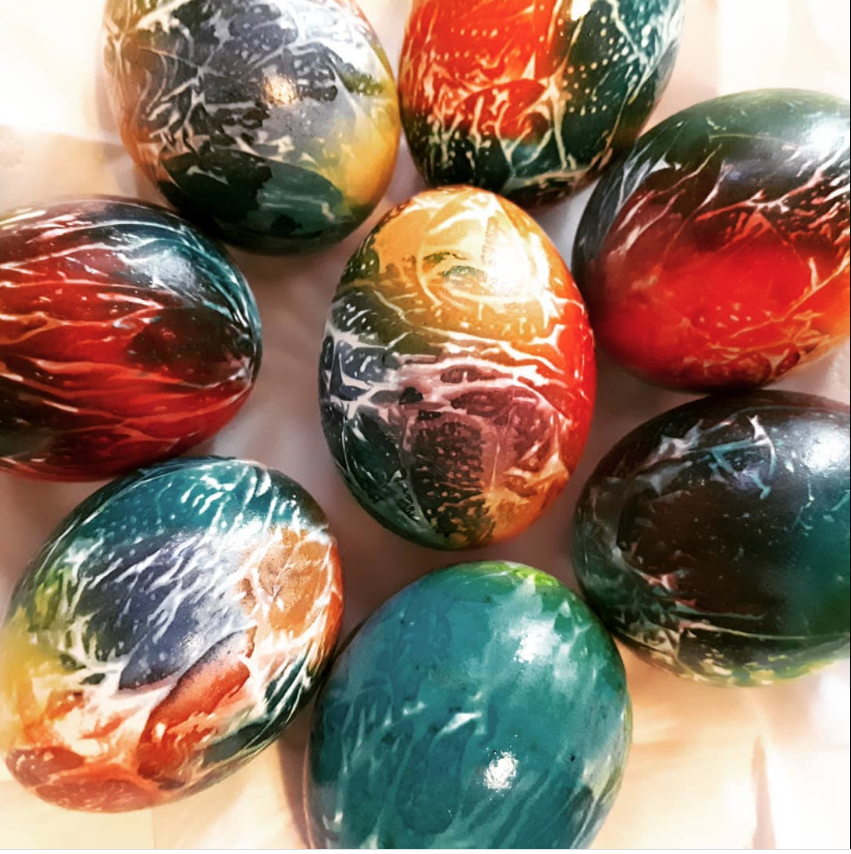 Эксперимент с красителями. Фото instagram@nastena25021991, "Metro"