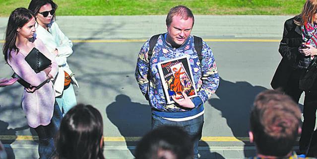 Александр Ермолин, экскурсовод проекта "Москва глазами инженера".