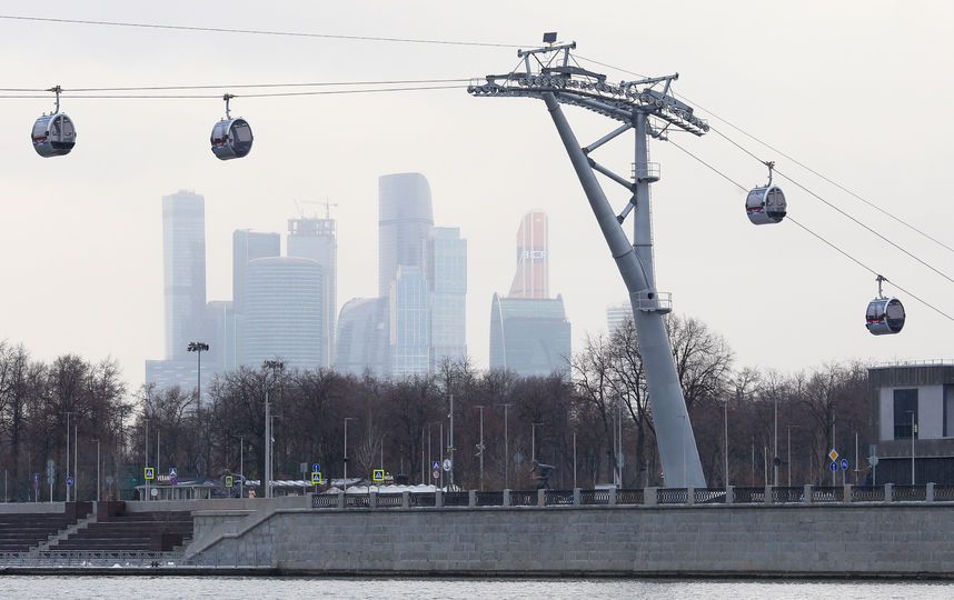 Московская канатная дорога. Фото Василий Кузьмичёнок