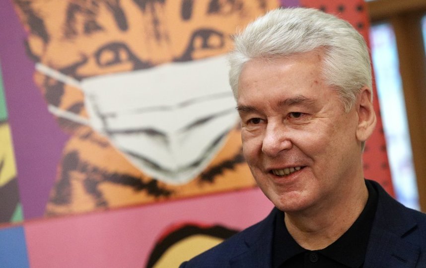 Собянин осмотрел ход строительства железнодорожного вокзала "Восточный"