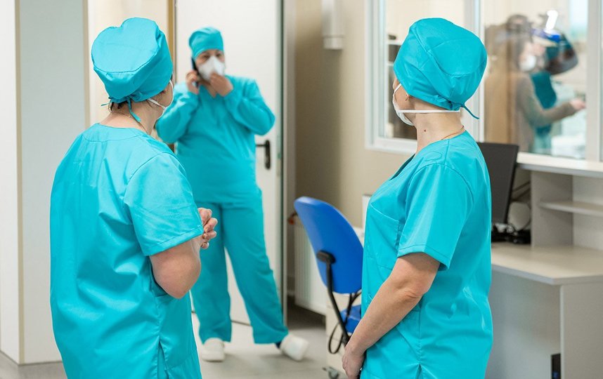 Медперсонал готов лечить пациентов, которые поступят в новую больницу. Фото пресс-служба мэра и правительства Москвы: Максим Мишин