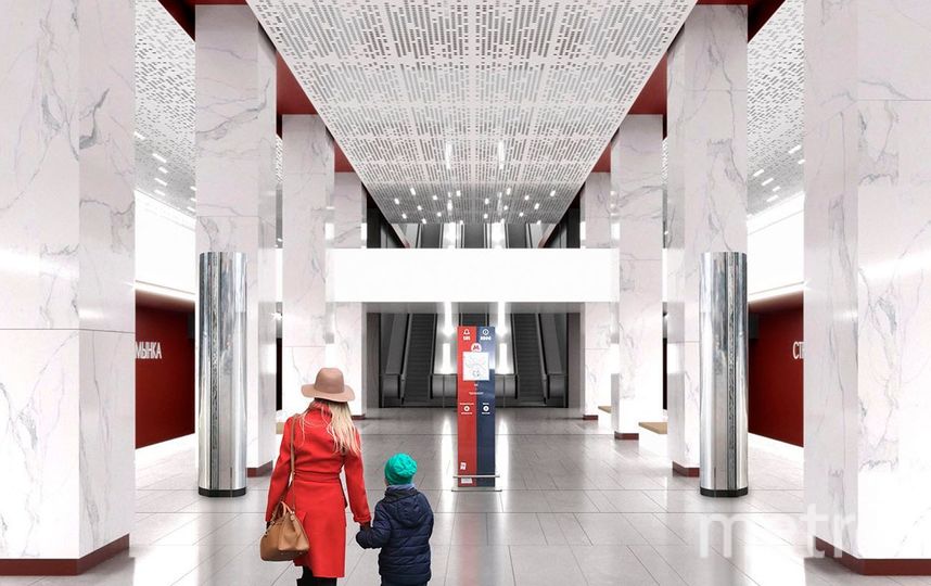 Проект станции "Стромынка" БКЛ. Фото Предоставлено пресс-службой Москомархитектуры, "Metro"
