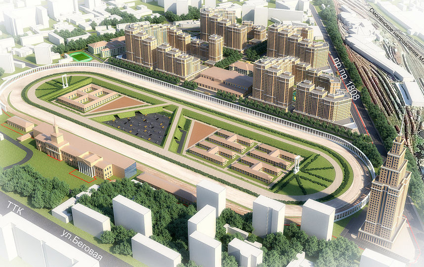 На плане архитектурного агентства Master’s plan видно, что на месте парка – высотки. Фото Master’s plan