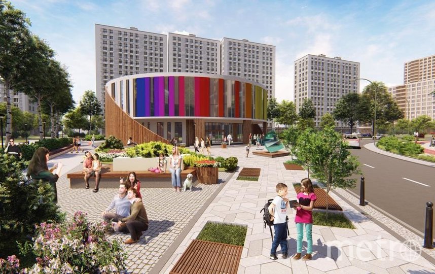 Проект планировки территории в Гольяново. Фото предоставлено пресс-службой Москомархитектуры, "Metro"