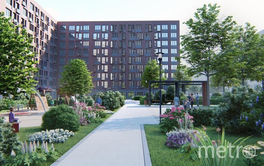 Проект планировки территории в Хорошево-Мневниках. Фото предоставлено пресс-службой Москомархитектуры, "Metro"