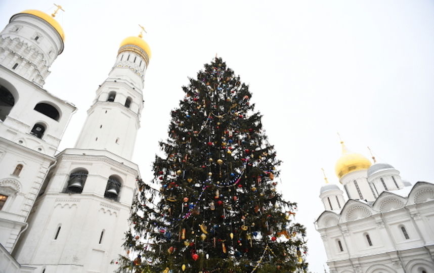 Как нарядили главную новогоднюю ёлку страны. Фото