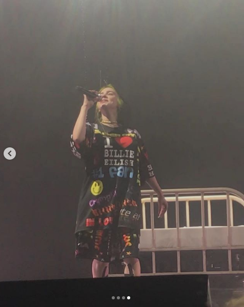 Билли Айлиш в Москве. Фото скриншот instagram.com/bi_ll_ie_eilish/