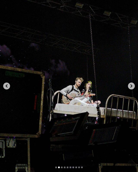 Билли Айлиш в Москве. Фото скриншот instagram.com/lace.of.tears/