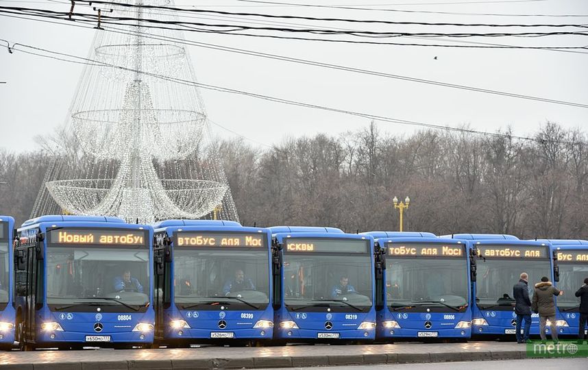 Как в Москве будет работать городской транспорт в Рождественскую ночь. Фото Василий Кузьмичёнок