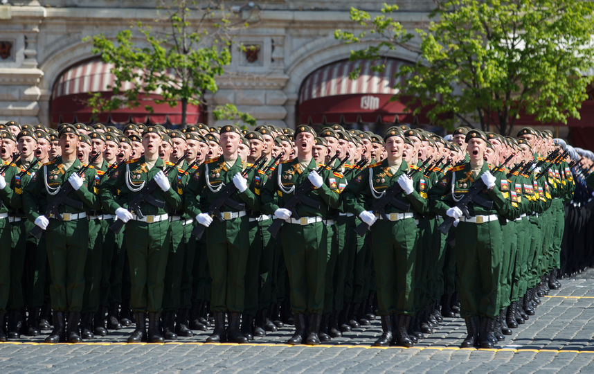 Из-за проведения Парада Победы в Москве перекроют ряд улиц. Фото Василий Кузьмичёнок
