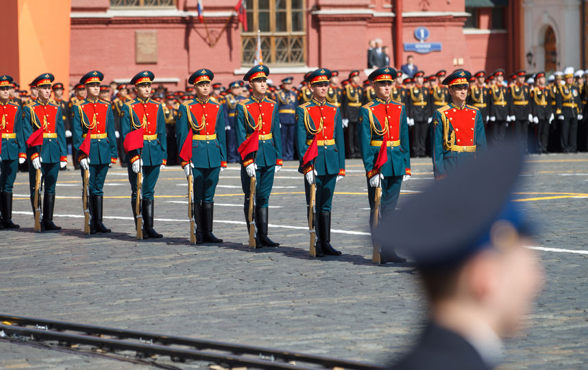 Из-за проведения Парада Победы в Москве перекроют ряд улиц. Фото Василий Кузьмичёнок
