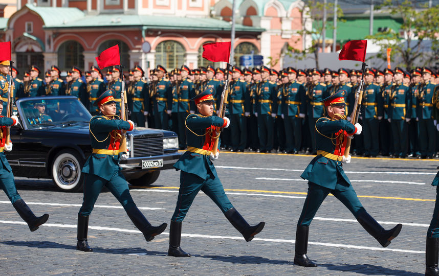 Из-за проведения Парада Победы в Москве перекроют ряд улиц. Фото Василий Кузьмичёнок