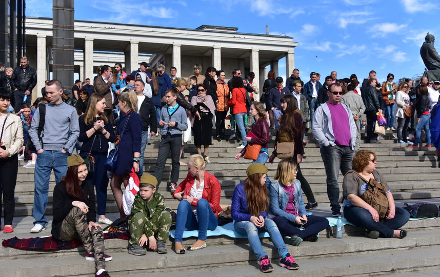 Столица готовится отпраздновать 72-ю годовщину Великой Победы. Фото Василий Кузьмичёнок, РИА Новости