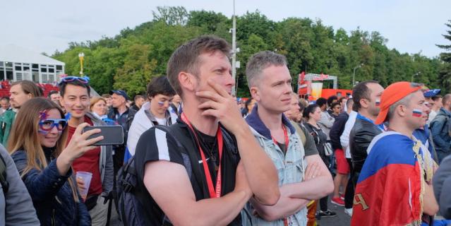 Что творилось на Воробьёвых горах во время матча Россия – Саудовская Аравия.