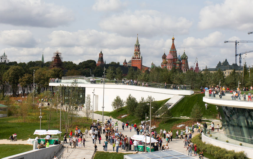 Московский парк "Зарядье" запустил сервис электронной продажи билетов