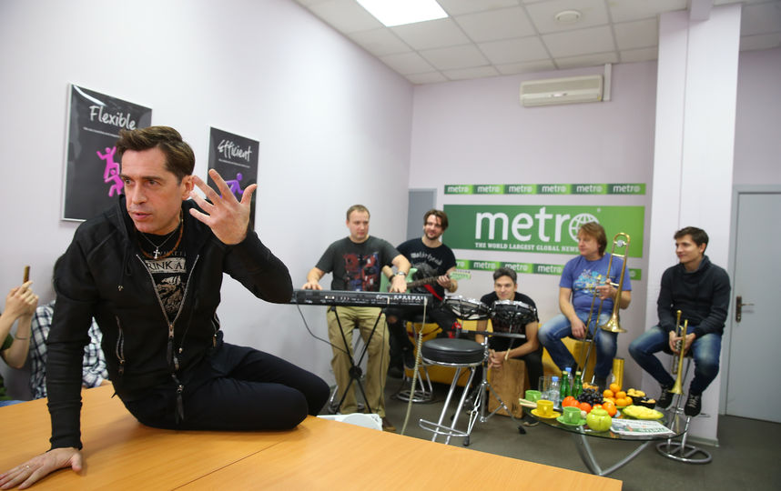 Макс Покровский дал жару в московской редакции Metro