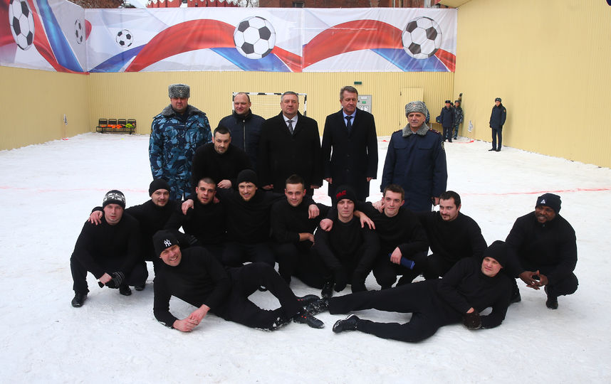 Сокамерники Мамаева и руководство СИЗО "Бутырка". Фото Василий Кузьмичёнок