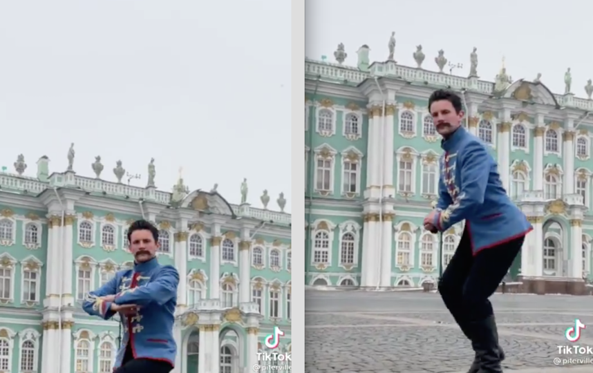 Кирилл Щербина. Фото Скриншот TikTok: @piterville